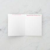 Carte de Noël Cardinal Winter Scene (Intérieur)