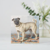 Carte de Noël Carlin vintage (Debout devant)