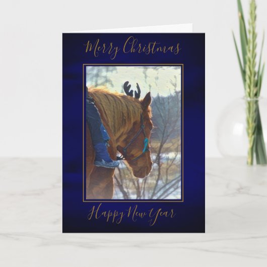 Carte de Noël "Carrousel de Noël" (Devant)