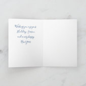 Carte de Noël "Carrousel de Noël" (Intérieur)