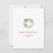 Carte de Noël, Carte de vacances (Devant)