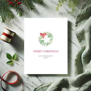 Carte de Noël, Carte de vacances