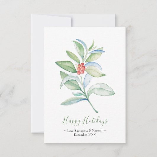 Carte de Noël, Carte de vacances (Devant)