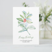 Carte de Noël, Carte de vacances (Debout devant)