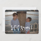 Carte de Noël Carte de vacances amusante (Devant)