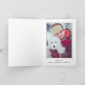 Carte de Noël | Carte photo de vacances (Intérieur)