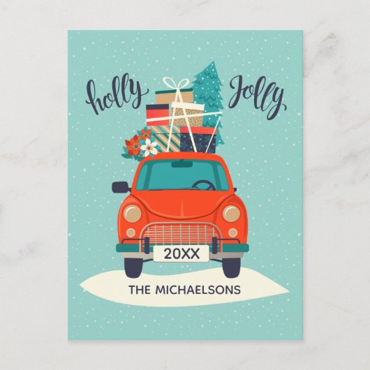 Carte de Noël | Carte photo de vacances (Devant)