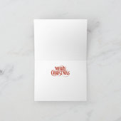 Carte de Noël Casino Père Noël (Intérieur)