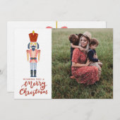 Carte de Noël Casse-Noisette Pastel (Devant / Derrière)