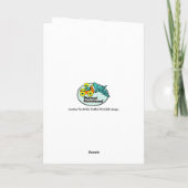 Carte de Noël Casse-Noisette Perroquet (Dos)