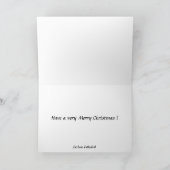 Carte de Noël - Cathédrale de Durham (Intérieur)