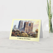 Carte de Noël - Cathédrale de Durham (Devant)