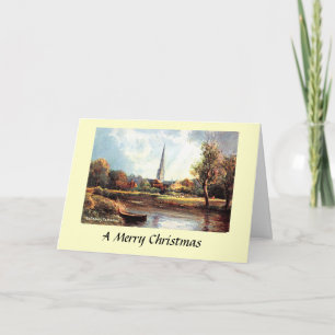 Carte de Noël - Cathédrale de Salisbury