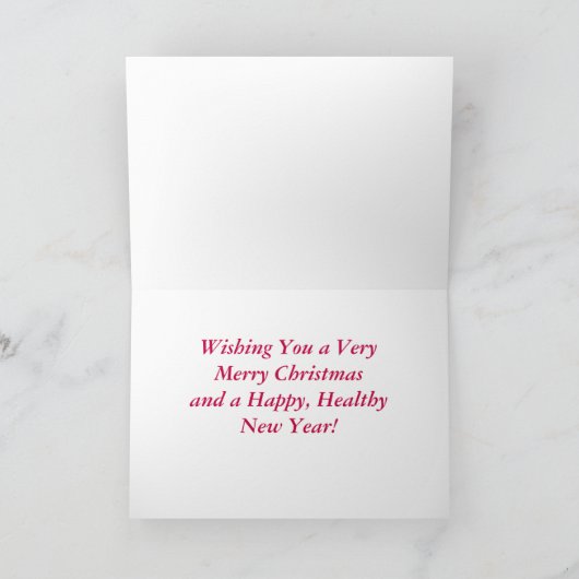 Carte de Noël Cavalier King Charles Spaniel (Intérieur)