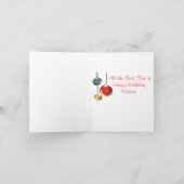 Carte de Noël Cavalier King Charles Spaniel (Intérieur)