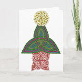 Carte de Noël celtique (Devant)