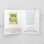 Carte de Noël celtique (Intérieur)