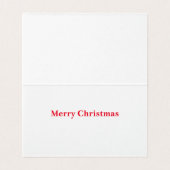 Carte de Noël Cercle de pierre de Castlerigg (Inside Unfolded)