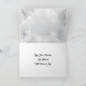 Carte de Noël Cerf Élaphant Mâle (Intérieur)