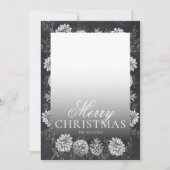 Carte de Noël Chalkboard Green (Devant)