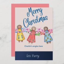 Carte de Noël Charlie's Angles