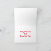 Carte de Noël Chat Matryoshka (Intérieur)