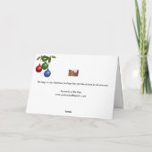 Carte de Noël - Château de Windsor (Dos)