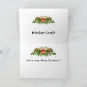 Carte de Noël - Château de Windsor (Intérieur)