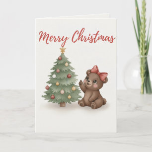 Carte de Noël Chien Conviviale Illustration de Vac