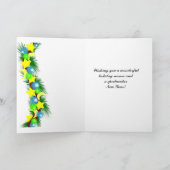 Carte de Noël ~ Chien de Terre-Neuve (Intérieur)