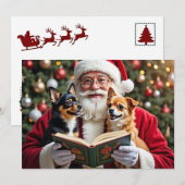 Carte de Noël Chihuahua (Devant / Derrière)