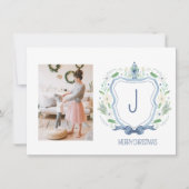 Carte de Noël Chinoiserie de la Marine (Devant)