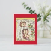 Carte de Noël Choir vintage (Debout devant)