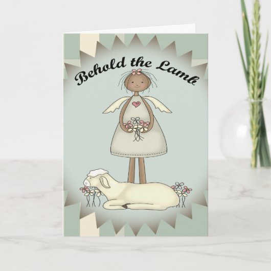 Carte de Noël chrétienne (Devant)