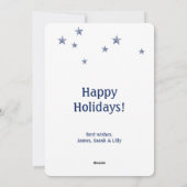 Carte de Noël chrétienne Joy to the World! (Dos)