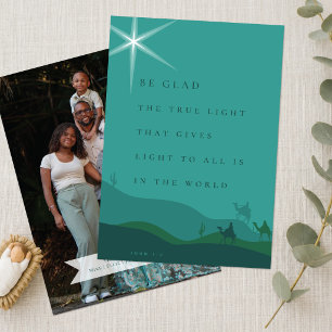 Carte de Noël chrétienne Les Trois Sages Photo