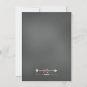 Carte de Noël chrétienne rustique sur tableau noir (Dos)