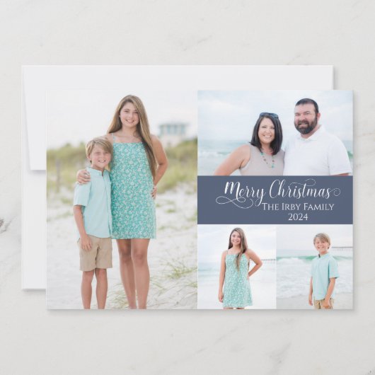 Carte de Noël Christian Text (Dos)