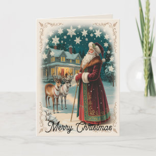 Carte de Noël Christmas 7 Old World Christmas