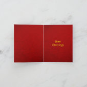 Carte de Noël classique (Intérieur)