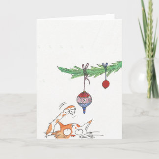 Carte de Noël classique