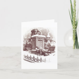 Carte de Noël classique bande dessinée