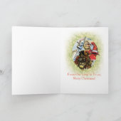 CARTE DE NOËL CLASSIQUE DU MAGICIEN D'OZ (Intérieur)