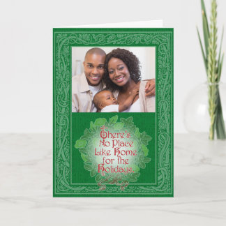 Carte de Noël Classique du Magicien d'Oz VERTE