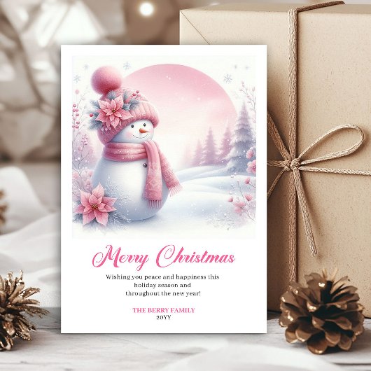 Carte de Noël classique imprimable pour enfants av