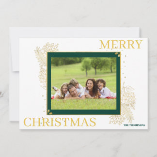 Carte de Noël classique Joyeux