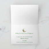 Carte de Noël classique personnalisée (Intérieur)