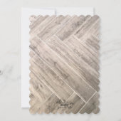 Carte de Noël classique personnalisée (Dos)