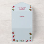 Carte de Noël Collage de recettes Photo de Noël (Dehors)