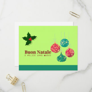 Carte de Noël colorée et joyeuse